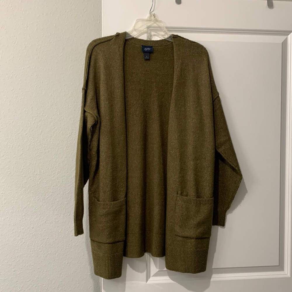 Green Daytrip Cardigan